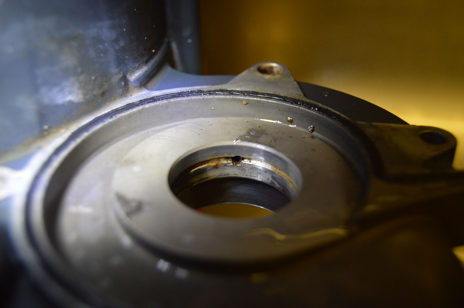 Water pump leak fix DIY with some pics KTM Forums